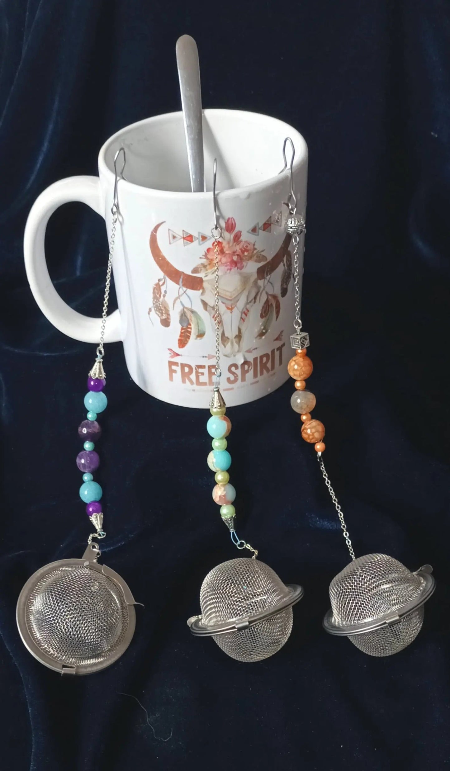 Boules de Thé sérénité Pigments et Sortilèges acheter aquarelle artisanale